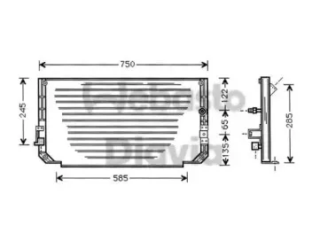 Конденсатор, кондиционер WEBASTO купить