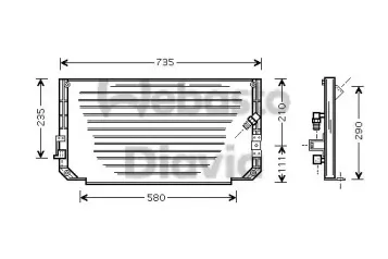 Конденсатор, кондиционер WEBASTO купить