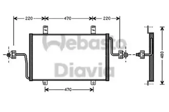 Конденсатор, кондиционер WEBASTO купить