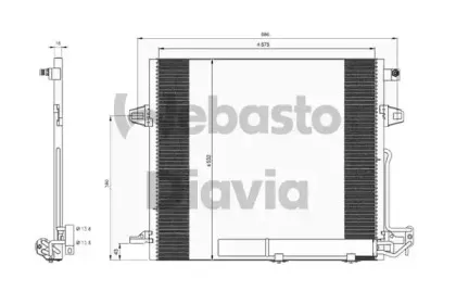 Конденсатор, кондиционер WEBASTO купить