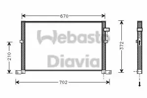 Конденсатор, кондиционер WEBASTO купить