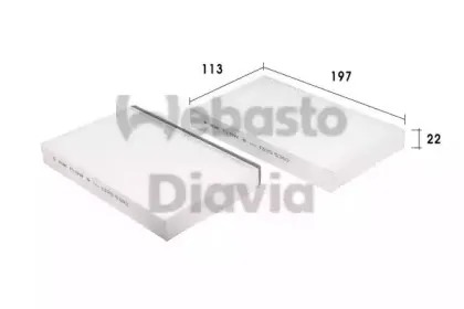 Фильтр, воздух во внутренном пространстве WEBASTO купить