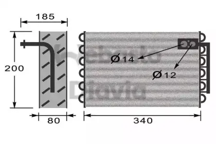Испаритель, кондиционер WEBASTO купить