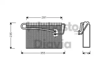 Испаритель, кондиционер WEBASTO купить