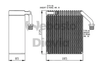 Испаритель, кондиционер WEBASTO купить