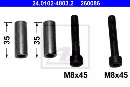Комплект направляющей гильзы ATE купить