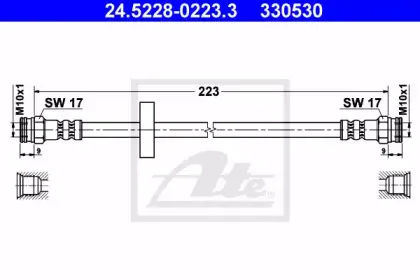 Тормозной шланг ATE купить