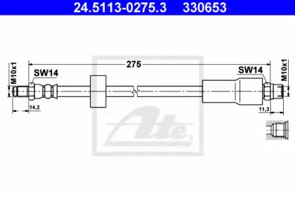 Тормозной шланг ATE купить