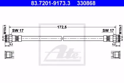 Тормозной шланг ATE купить