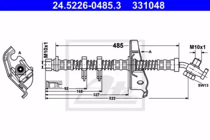 Тормозной шланг ATE купить