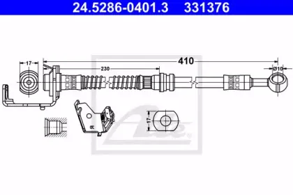 Тормозной шланг ATE купить