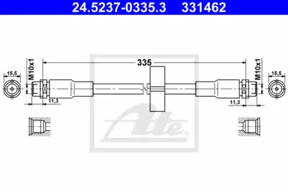 Тормозной шланг ATE купить