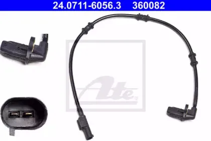 Датчик, частота вращения колеса ATE купить