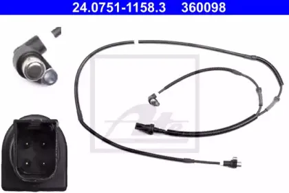 Датчик, частота вращения колеса ATE купить