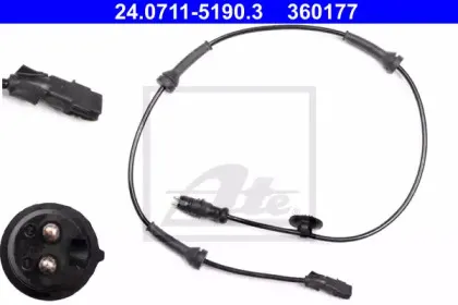 Датчик, частота вращения колеса ATE купить