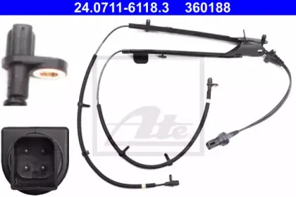 Датчик, частота вращения колеса ATE купить