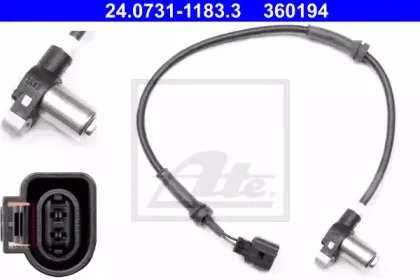 Датчик, частота вращения колеса ATE купить