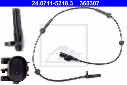 Датчик, частота вращения колеса ATE купить