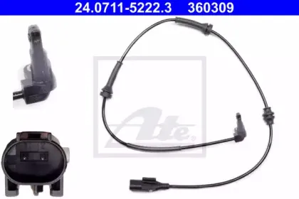 Датчик, частота вращения колеса ATE купить