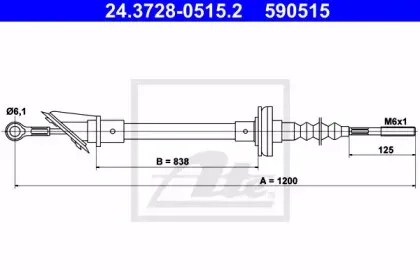 Трос, управление сцеплением ATE купить