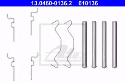 Комплектующие, колодки дискового тормоза ATE купить