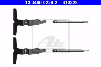 Комплектующие, колодки дискового тормоза ATE купить