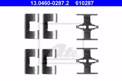 Комплектующие, колодки дискового тормоза ATE купить