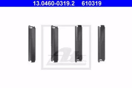 Комплектующие, колодки дискового тормоза ATE купить