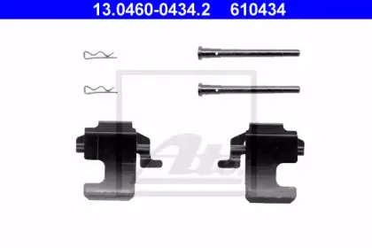 Комплектующие, колодки дискового тормоза ATE купить