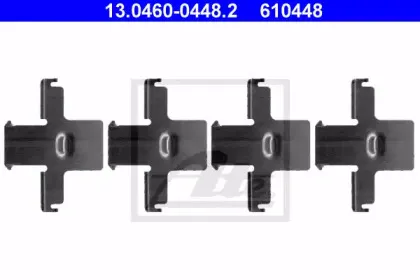 Комплектующие, колодки дискового тормоза ATE купить