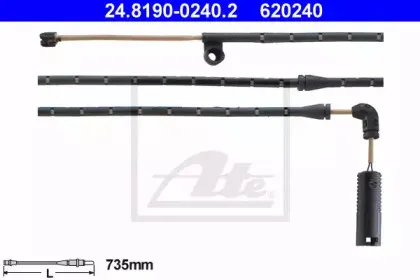 Сигнализатор, износ тормозных колодок ATE купить