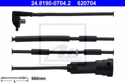 Сигнализатор, износ тормозных колодок ATE купить