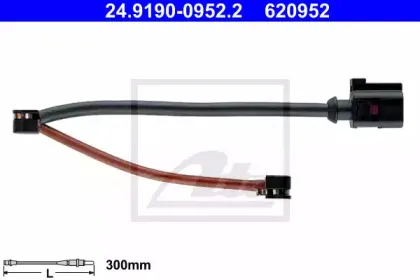 Сигнализатор, износ тормозных колодок ATE купить