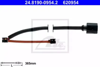 Сигнализатор, износ тормозных колодок ATE купить