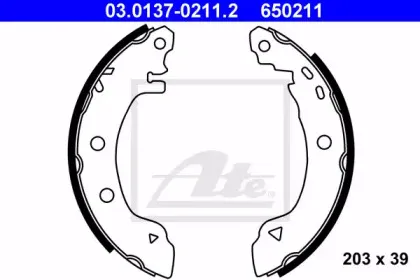 Комплект тормозных колодок ATE купить