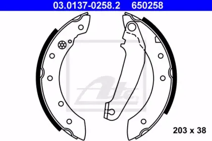 Комплект тормозных колодок ATE купить