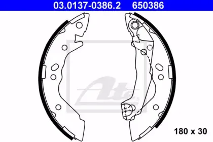 Комплект тормозных колодок ATE купить