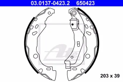 Комплект тормозных колодок ATE купить