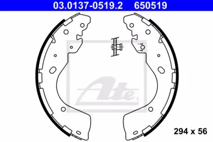 Комплект тормозных колодок ATE купить