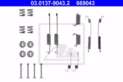 Комплектующие, тормозная колодка ATE купить