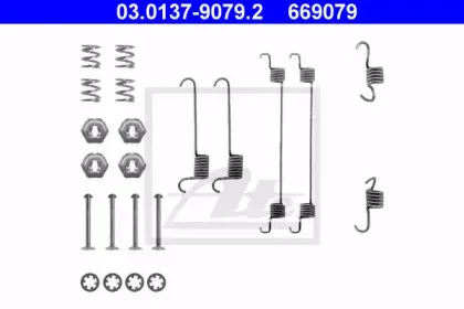 Комплектующие, тормозная колодка ATE купить