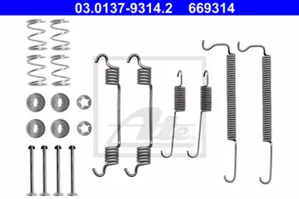 Комплектующие, тормозная колодка ATE купить