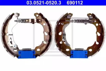 Комплект тормозных колодок ATE купить