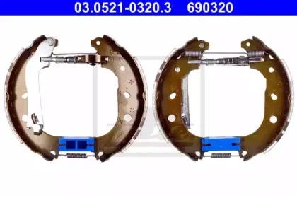 Комплект тормозных колодок ATE купить