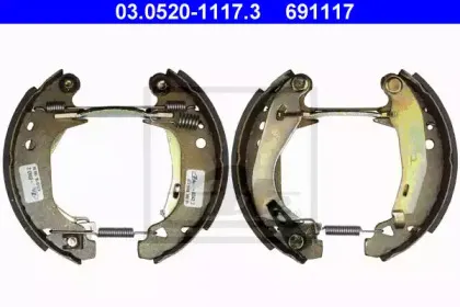 Комплект тормозных колодок ATE купить