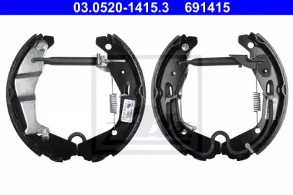 Комплект тормозных колодок ATE купить