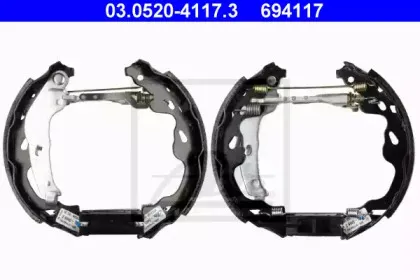 Комплект тормозных колодок ATE купить