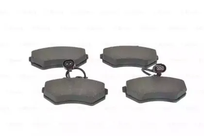 Комплект тормозных колодок, дисковый тормоз BOSCH купить