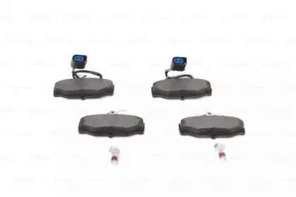 Комплект тормозных колодок, дисковый тормоз BOSCH купить