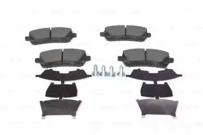 Комплект тормозных колодок, дисковый тормоз BOSCH купить